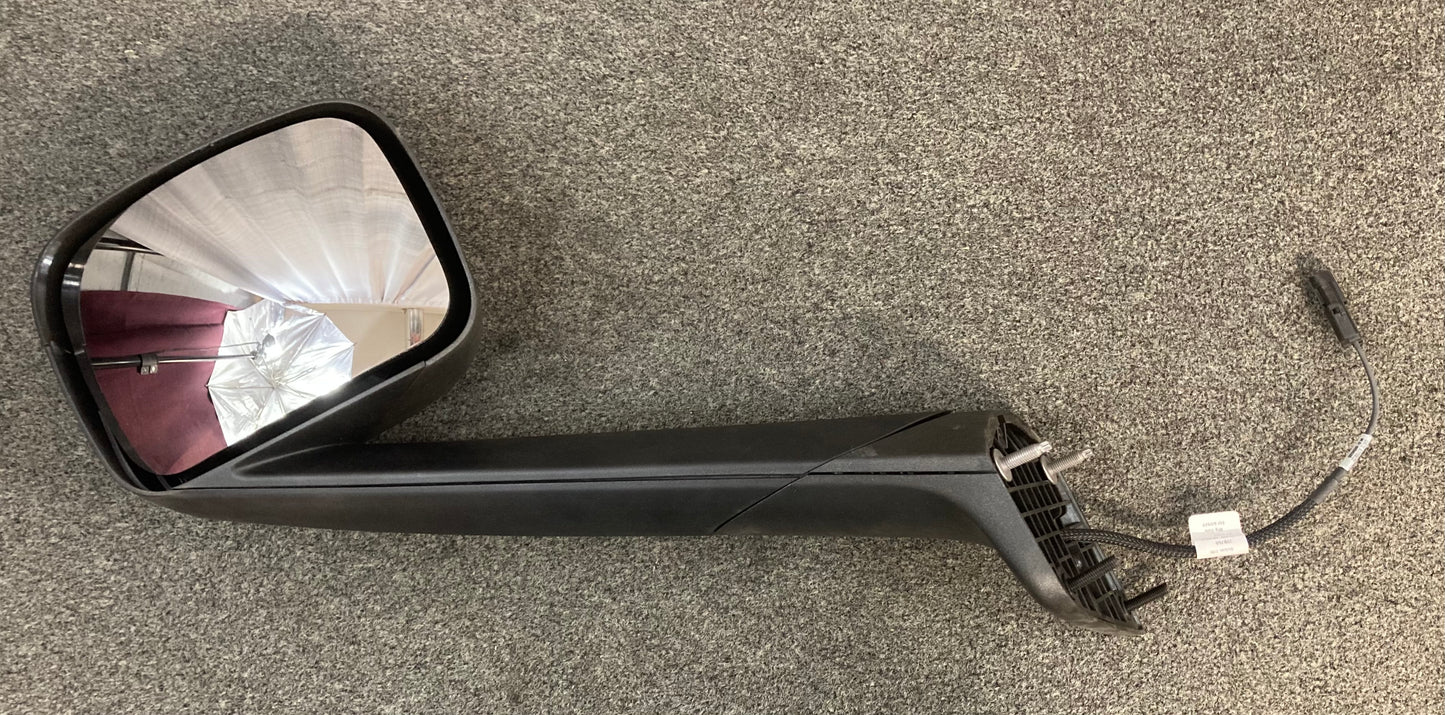New Genuine Freightliner A22-77791-000 P4 Mirror-38N AUX Left Hand Heated, Black