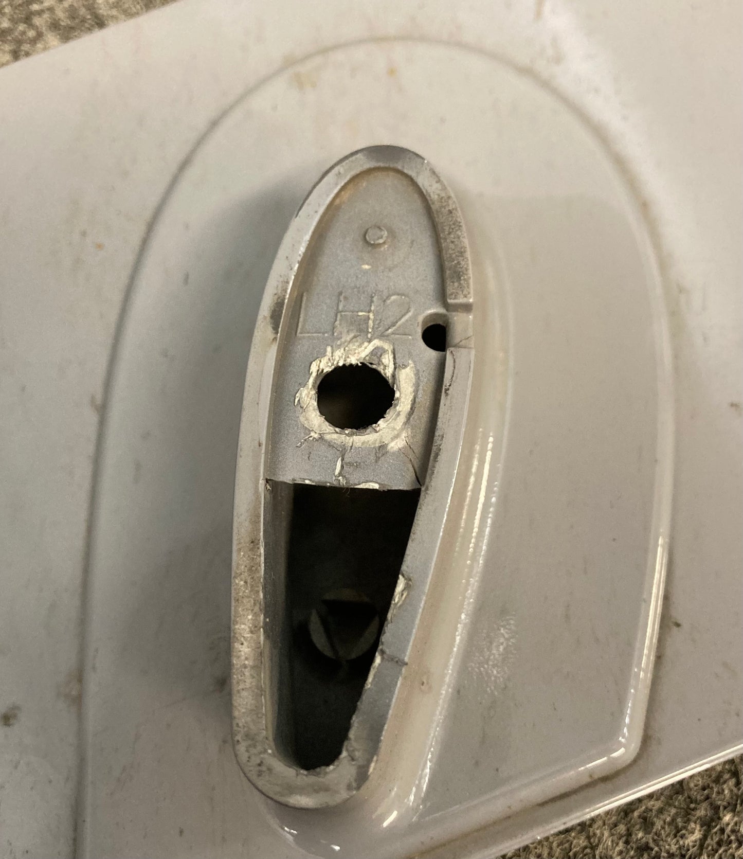 Freightliner A18-72648-002 FL Turning Vane LH Primed