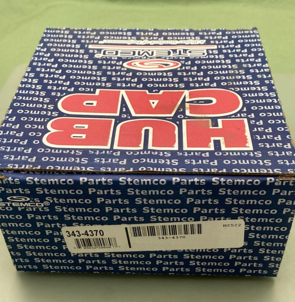 New Genuine Stemco 343-4370 Inflation 6-Hole Oil Hub Cap