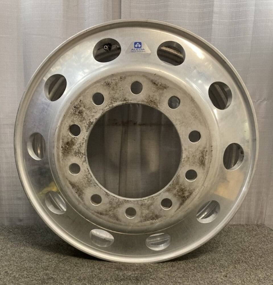 Alcoa GAULT39M 22.5" x 8.25" AL. Wheel 285.75mm Hub Pilot Machine finish