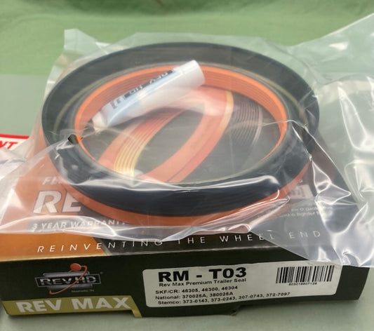 New Genuine Rev Max RM-T03 Severe Duty Wheel Seal
