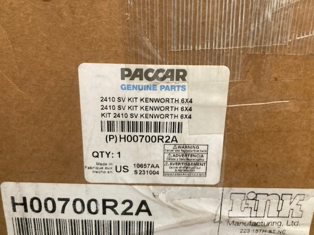 Paccar H00700R2A Smart Valve Kit for Kenworth New Genuine