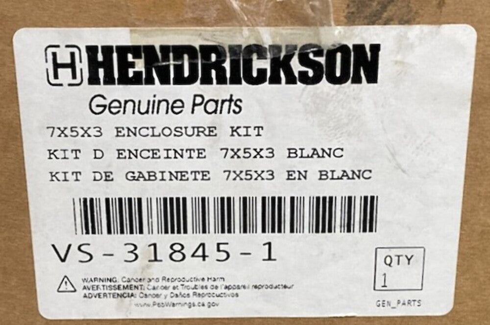 Hendrickson VS-31845-1 Enclosure Kit 7x5x3 New Genuine
