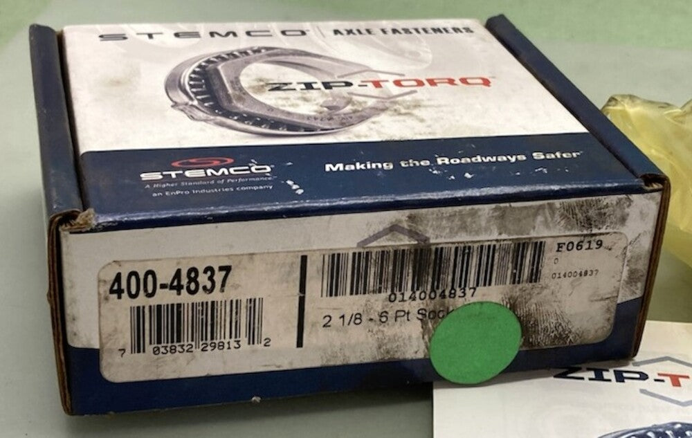 Stemco 400-4837 Axle Fasteners 2 1/8 6pt Socket New Genuine