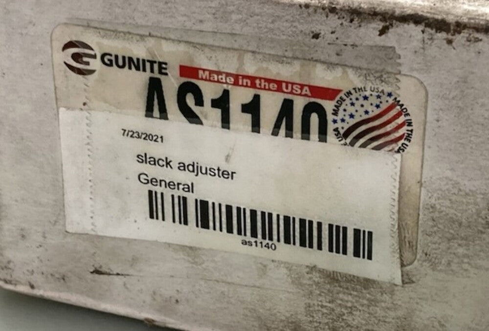 Gunite AS1140 Air Brake Automatic Slack Adjuster New Replaces Incomplete Kit