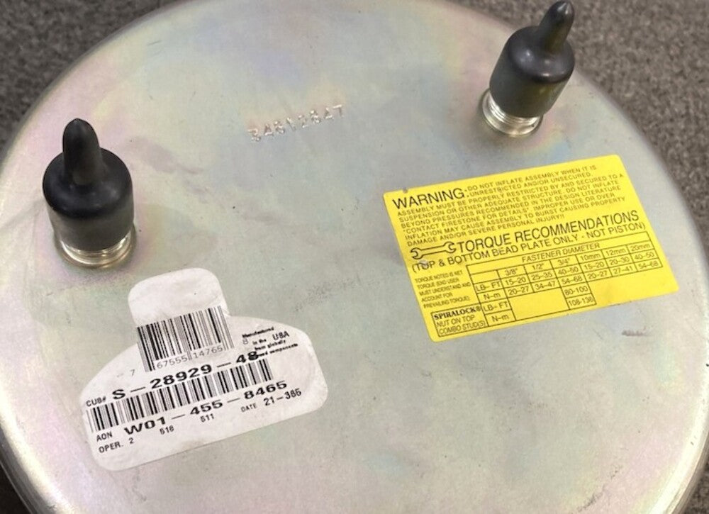 Hendrickson S-28929-48 Air Spring New Genuine
