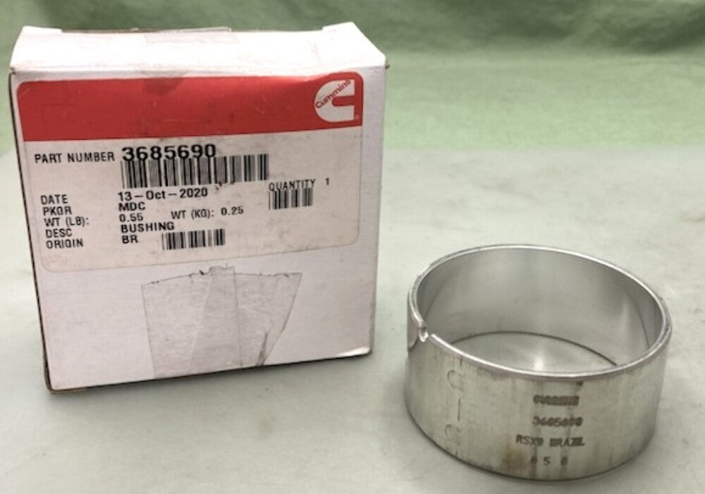Cummins 3685690 Bushing New Genuine