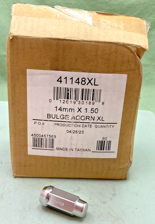Qty 60 New Replaces Gorilla 41148XL 14mm x 1.50 Bulge Acorn XL