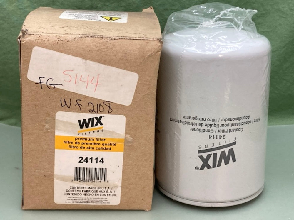Wix 24114 Coolant Spin-On Filter New Genuine