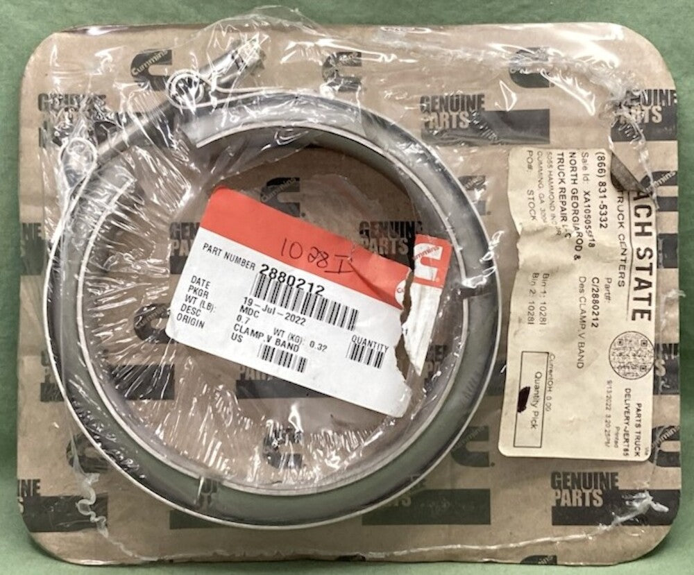 Cummins 2880212 V-Band Clamp New Genuine
