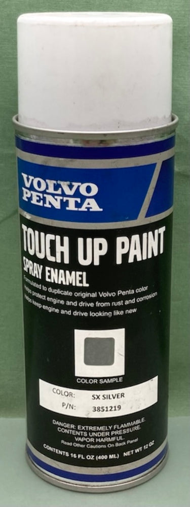 Volvo 3851219 SX Silver, Touch Up Spray Paint 16oz., New Genuine