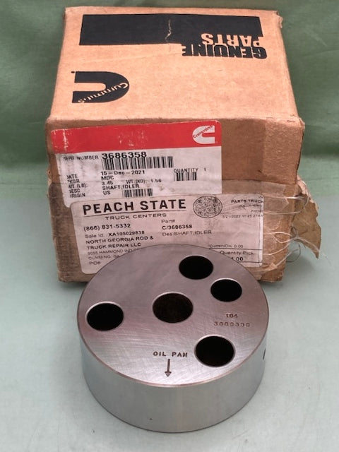Cummins 3686358 Engine Timing Belt Idler Tensioner Shaft New Genuine