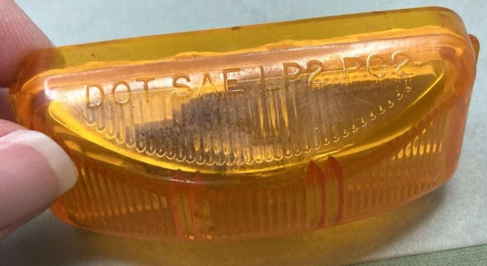 Qty 2 Truck-Lite TL15 Amber Lamp Genuine