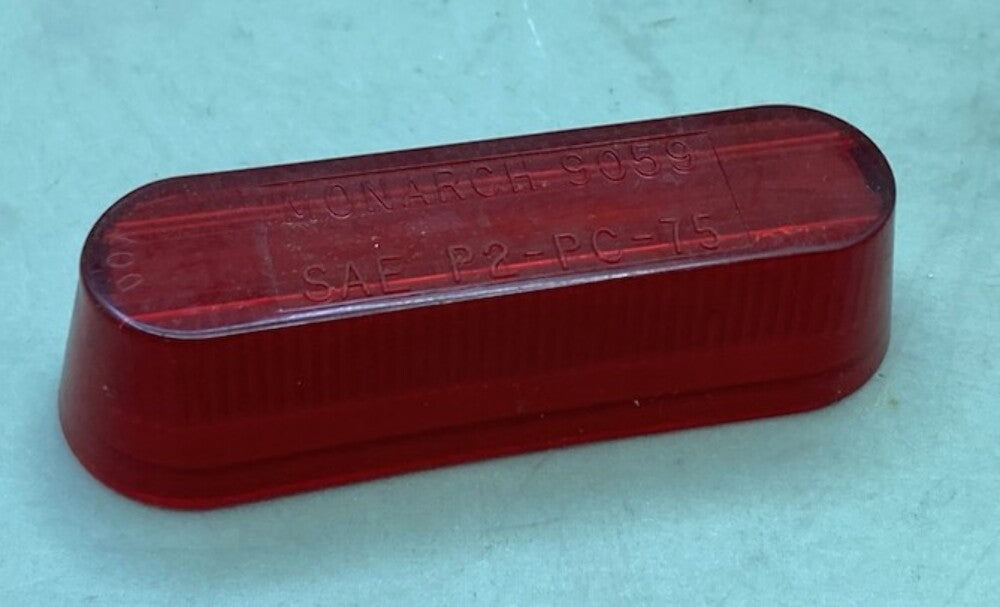 Monarch 9059 Red Clearance Light Lens New Genuine