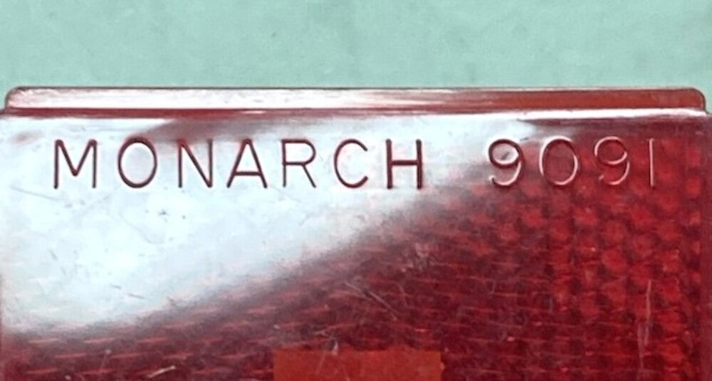 Monarch 9091 Red Deflector Light Lens New Genuine