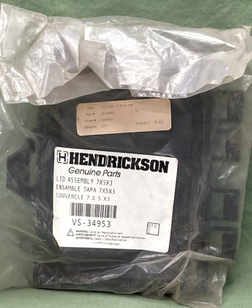 Hendrickson VS-34953 Enclosure Lid for Tire Inflation System Control Box New