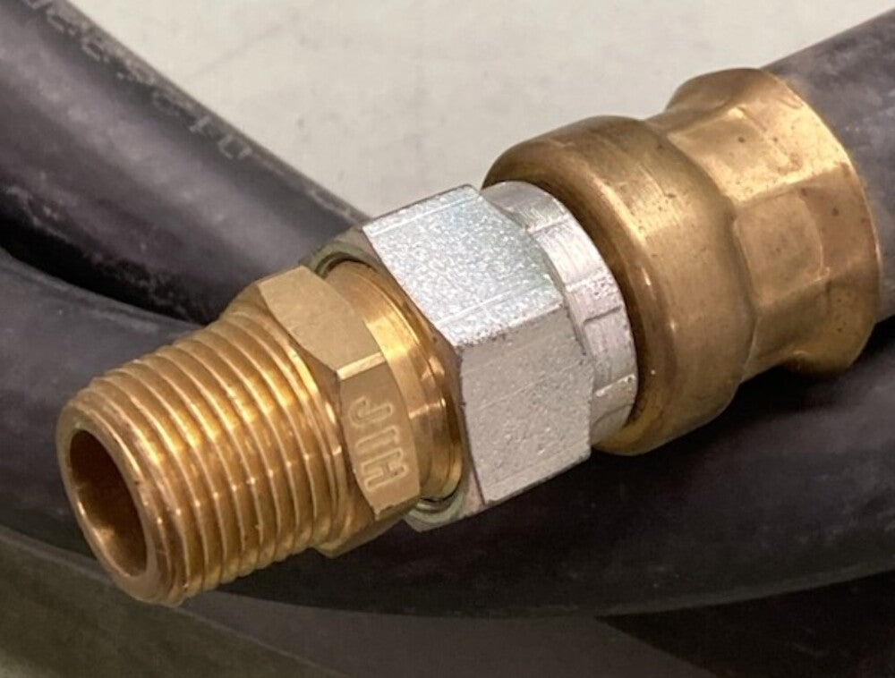 Velvac 148572 Air Brake Hose 72" 3/8" Swivel Both Ends New Genuine