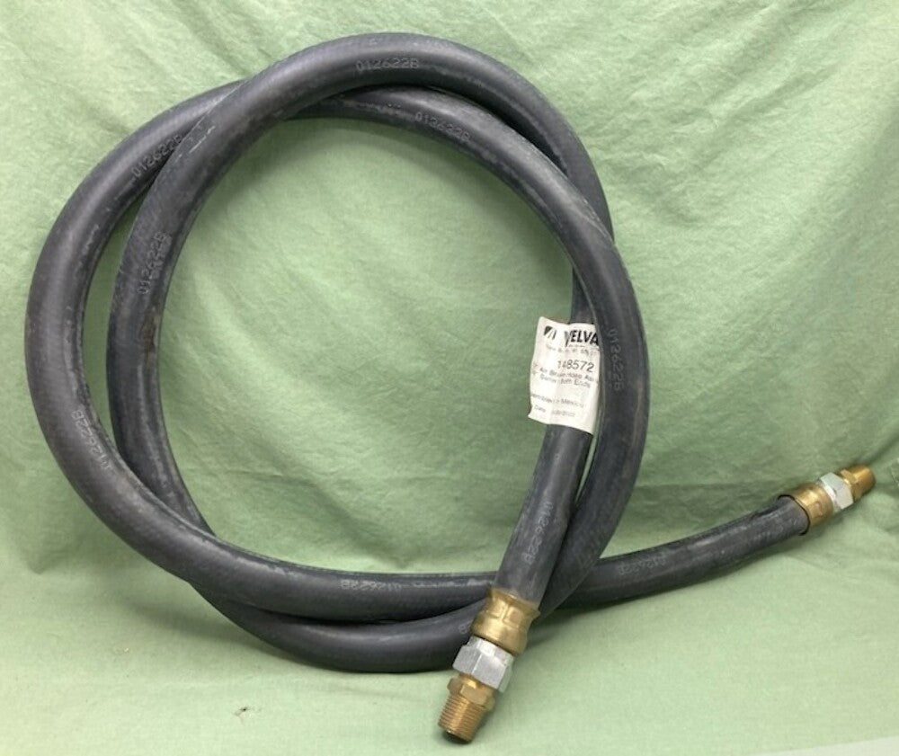 Velvac 148572 Air Brake Hose 72" 3/8" Swivel Both Ends New Genuine
