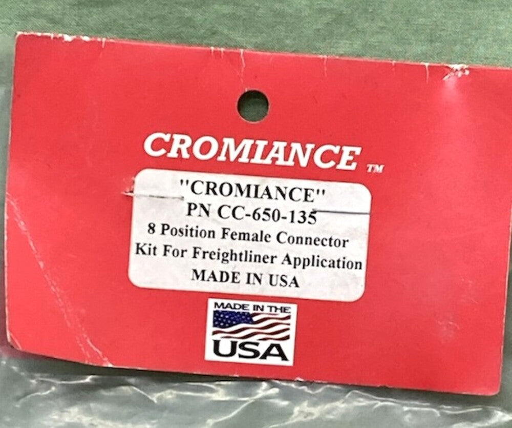 Cromiance CC-650-135 8 Position Female Connector Kit New Genuine
