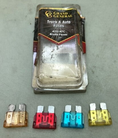 Grand General 62919 ATO/ATC Blade Fuse Kit New Genuine Incomplete Kit