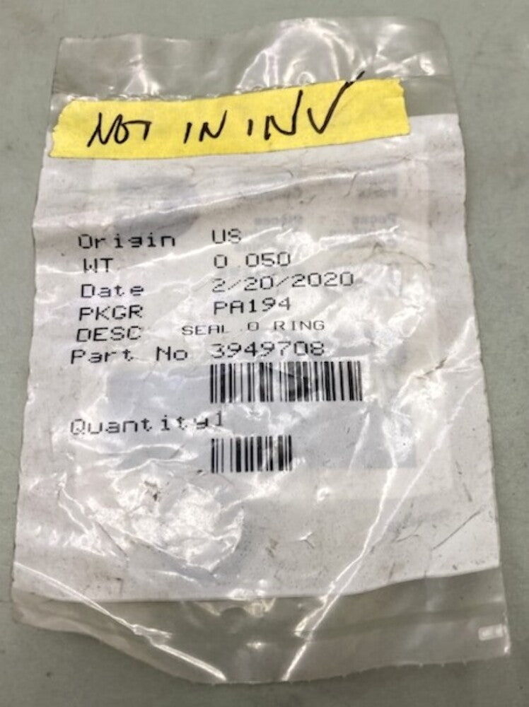 Cummins 3949708 O-Ring New Genuine