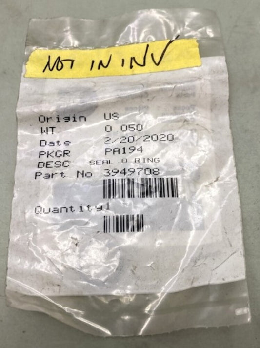 Cummins 3949708 O-Ring New Genuine