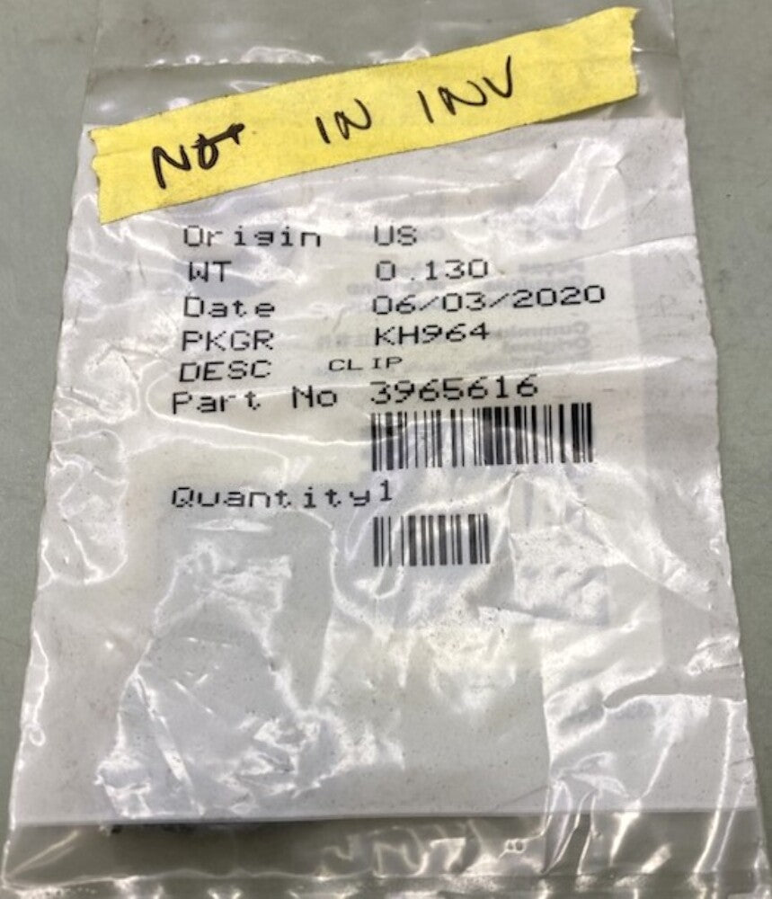 Cummins 3965616 Clip New Genuine