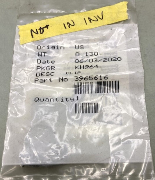 Cummins 3965616 Clip New Genuine