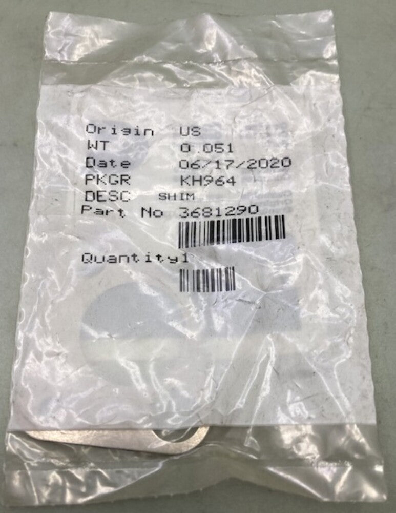 Cummins 3681290 Shim New Genuine