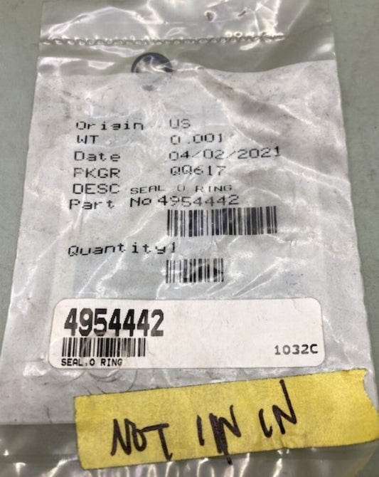 Cummins 4954442 O-Ring New Genuine