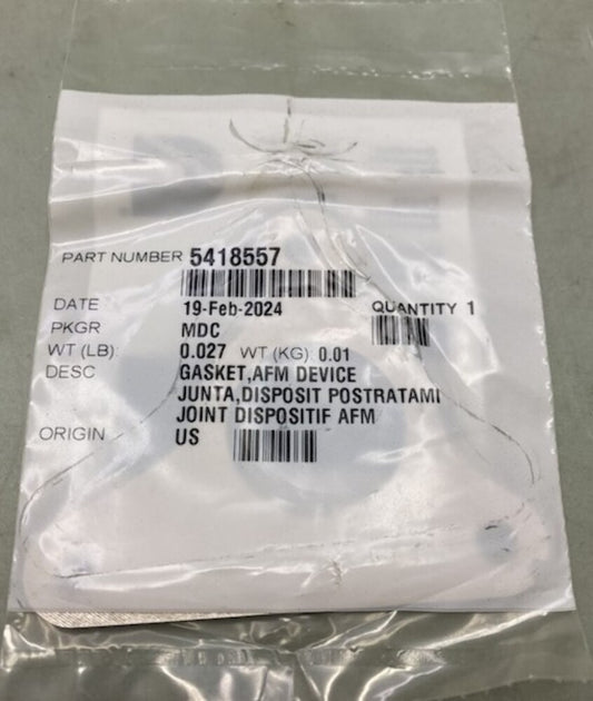 Cummins 5418557 Diesel Exhaust Fluid Valve Gasket New Genuine