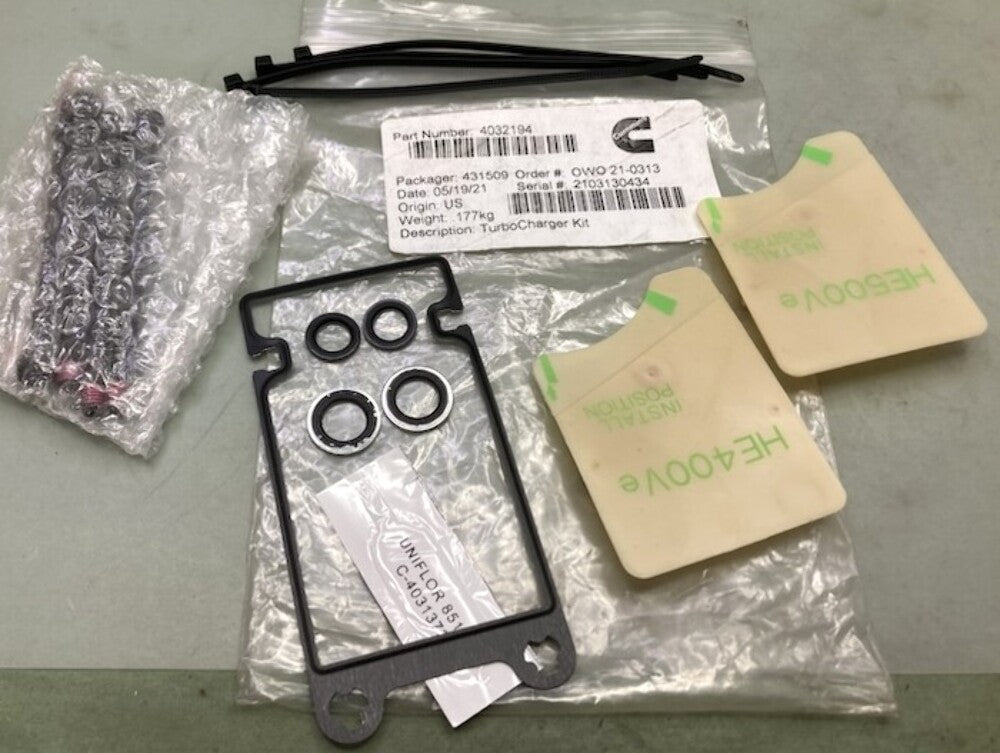 Cummins 4032194 Turbo Charger Kit New Genuine