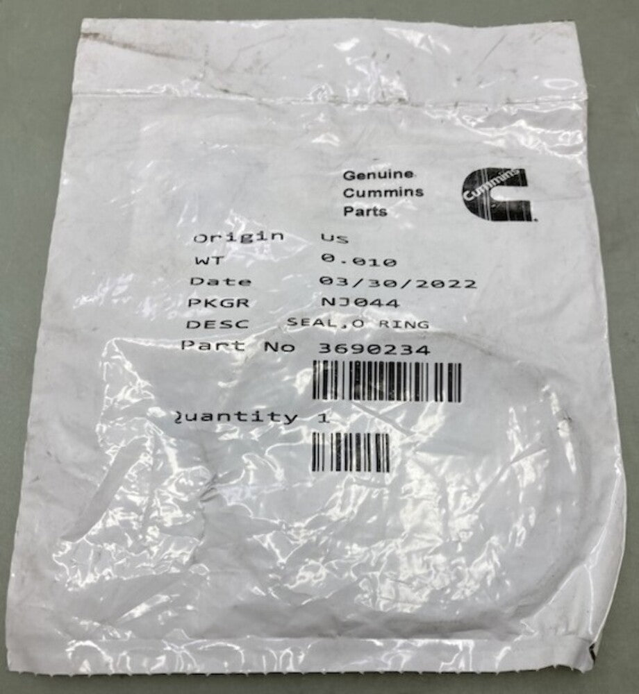 Cummins 3690234 Seal O-Ring New Genuine