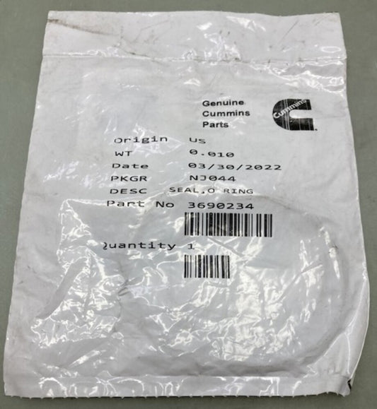 Cummins 3690234 Seal O-Ring New Genuine