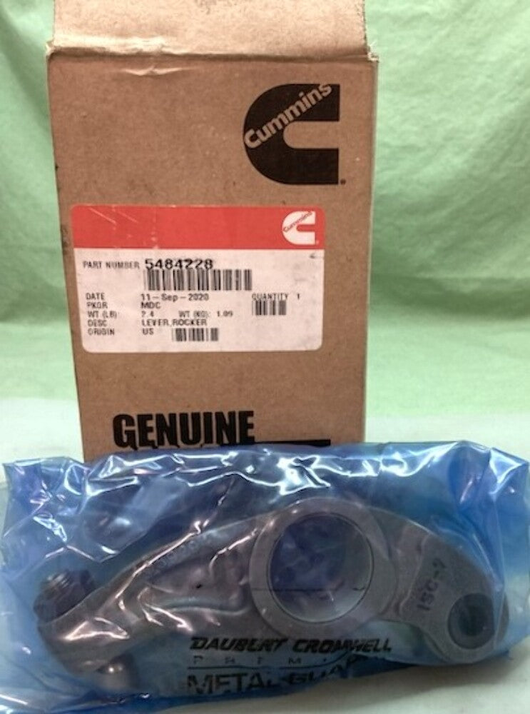 Cummins 5484228 Rocker Lever New Genuine