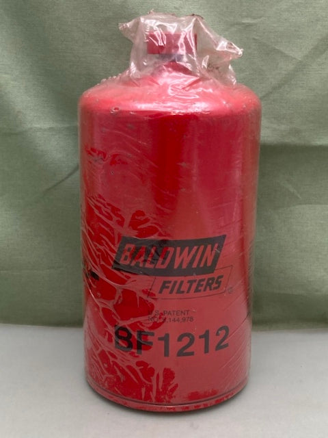 QTY 2 Baldwin BF1212 HEAVY DUTY SPIN-ON FUEL/WATER SEPARATOR FILTER New Genuine
