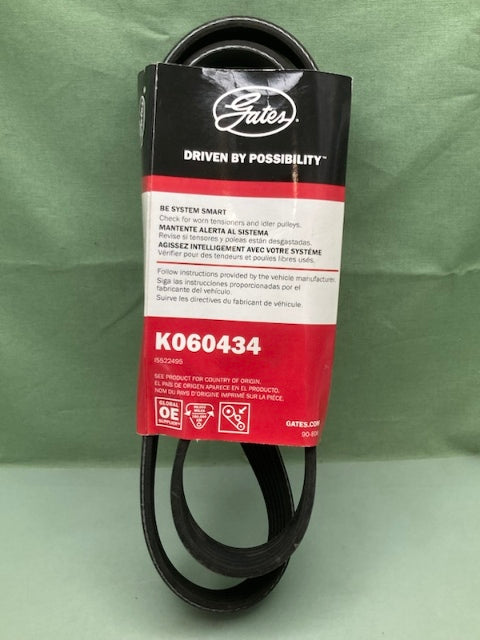 Gates K060434 SERPENTINE BELT New Genuine