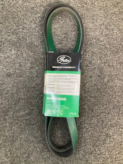 Gates K060635HD BELT-POLY 6 RIBS X 63 1/2 EL New Genuine