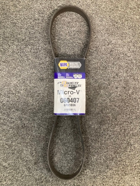 Napa 060407 V-Ribbed Belt Standard K06 13/16" x 41 3/8" New Genuine