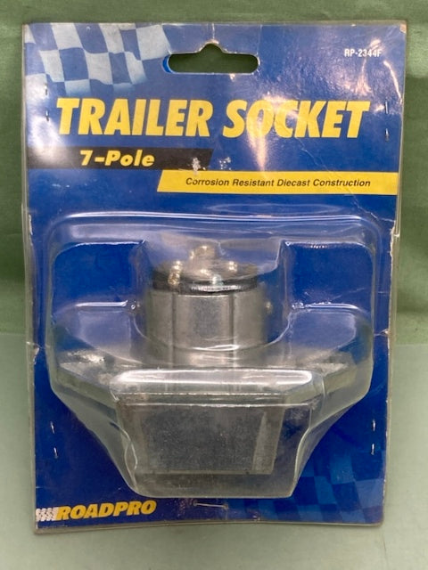 Road Pro RP-2344F TRAILER SOCKET 7-POLE 6-24 VOLTS New Genuine