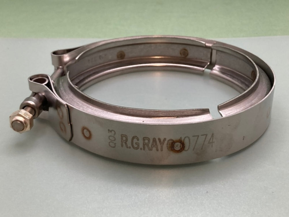 R.G. Ray 10774 V-Insert Clamp SS 4.81" New Genuine