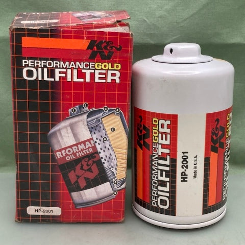 K&N HP-2001 PERFORMANCE OIL FILTER New Genuine