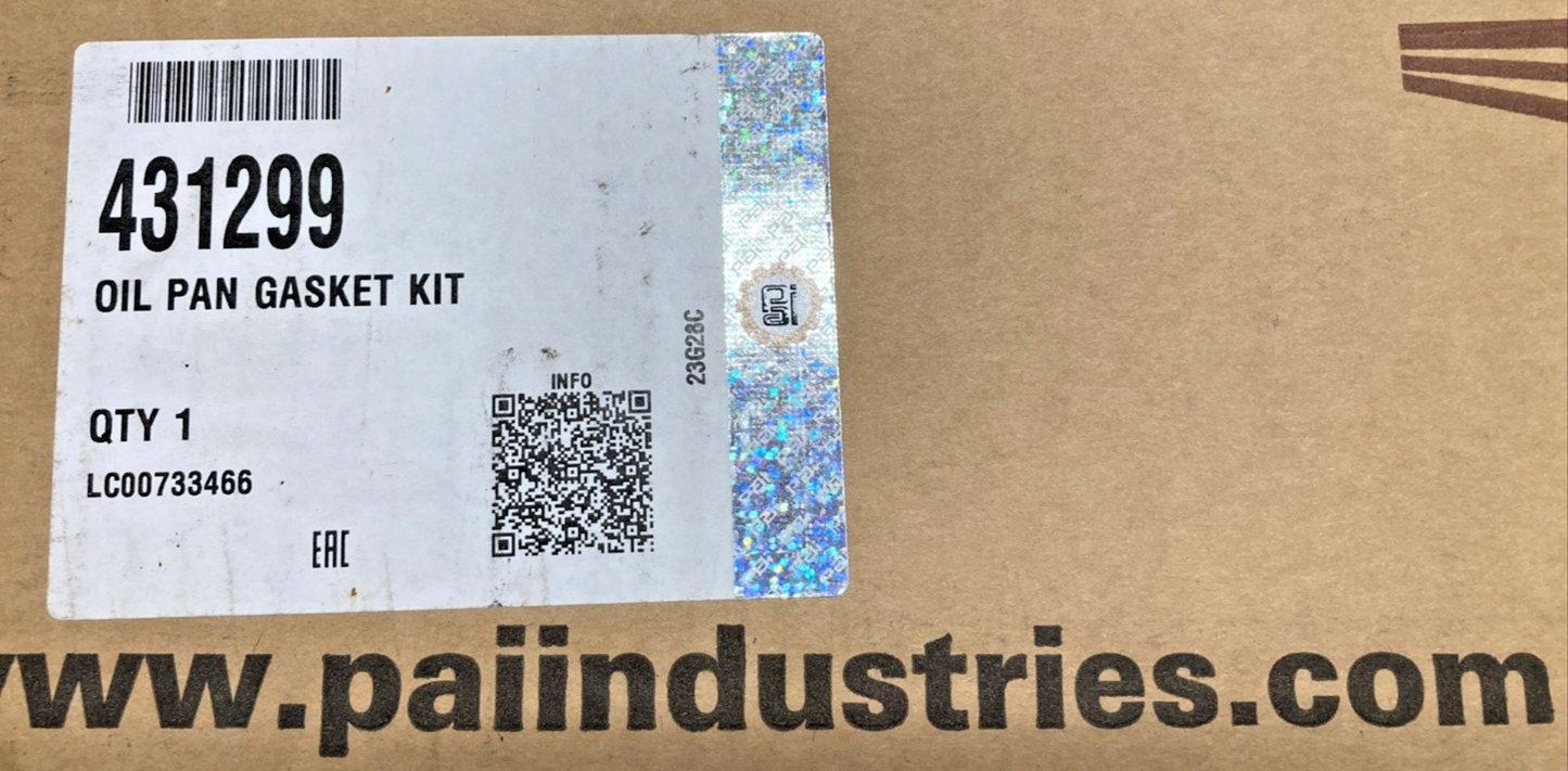 New Genuine PAI 431299 Oil Pan Gasket Kit