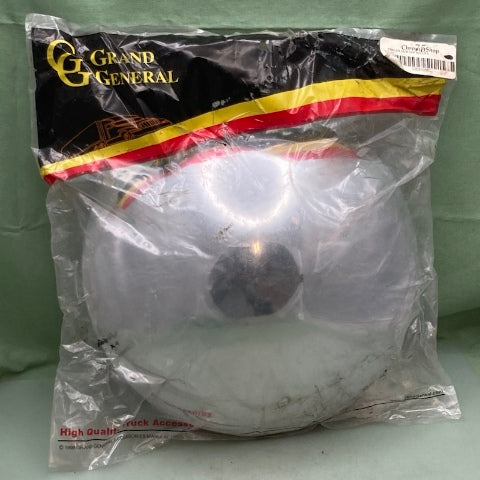 QTY 2 Grand General 10560 TRAILER HUB CAP W/ CLIPS New Genuine