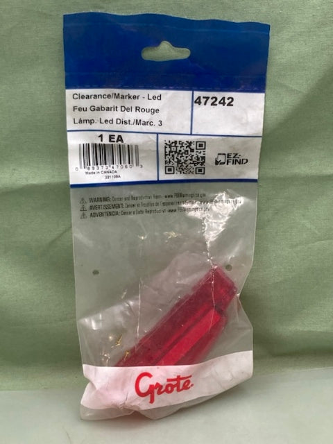 Grote 47242 CLEARANCE/MARKER LED New Genuine