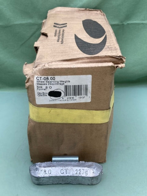 Box of 19 Plombco CT-08.00 TRUCK WHEEL WEIGHT 8oz. New Genuine