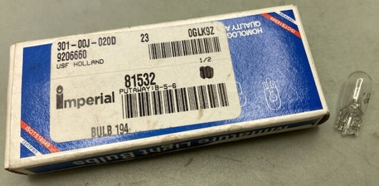 Qty 5 Imperial 81532 Miniature Light Bulb New Genuine