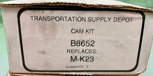 Transportation Supply Depot B8652 Incomplete Camshaft Repair Kit New Genuine