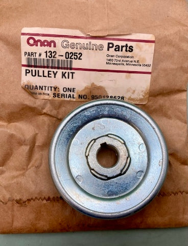 ONAN 132-0252 Water Pump Pulley New Genuine