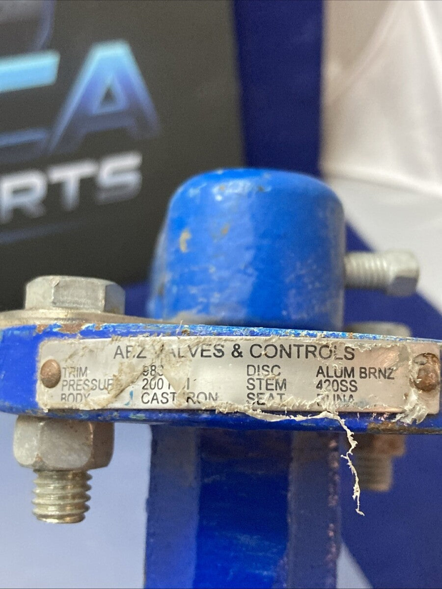 GENUINE ABZ 396-979-3 1128 200PSI 3" BUTTERFLY VALVE